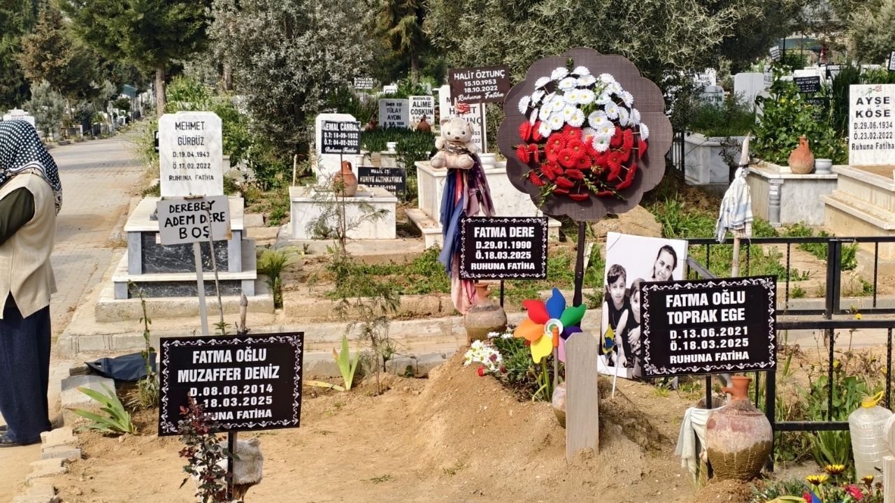 Nazilli’deki Yangın Faciasında Hayatını Kaybeden Anne Ve Çocukları Anıldı2