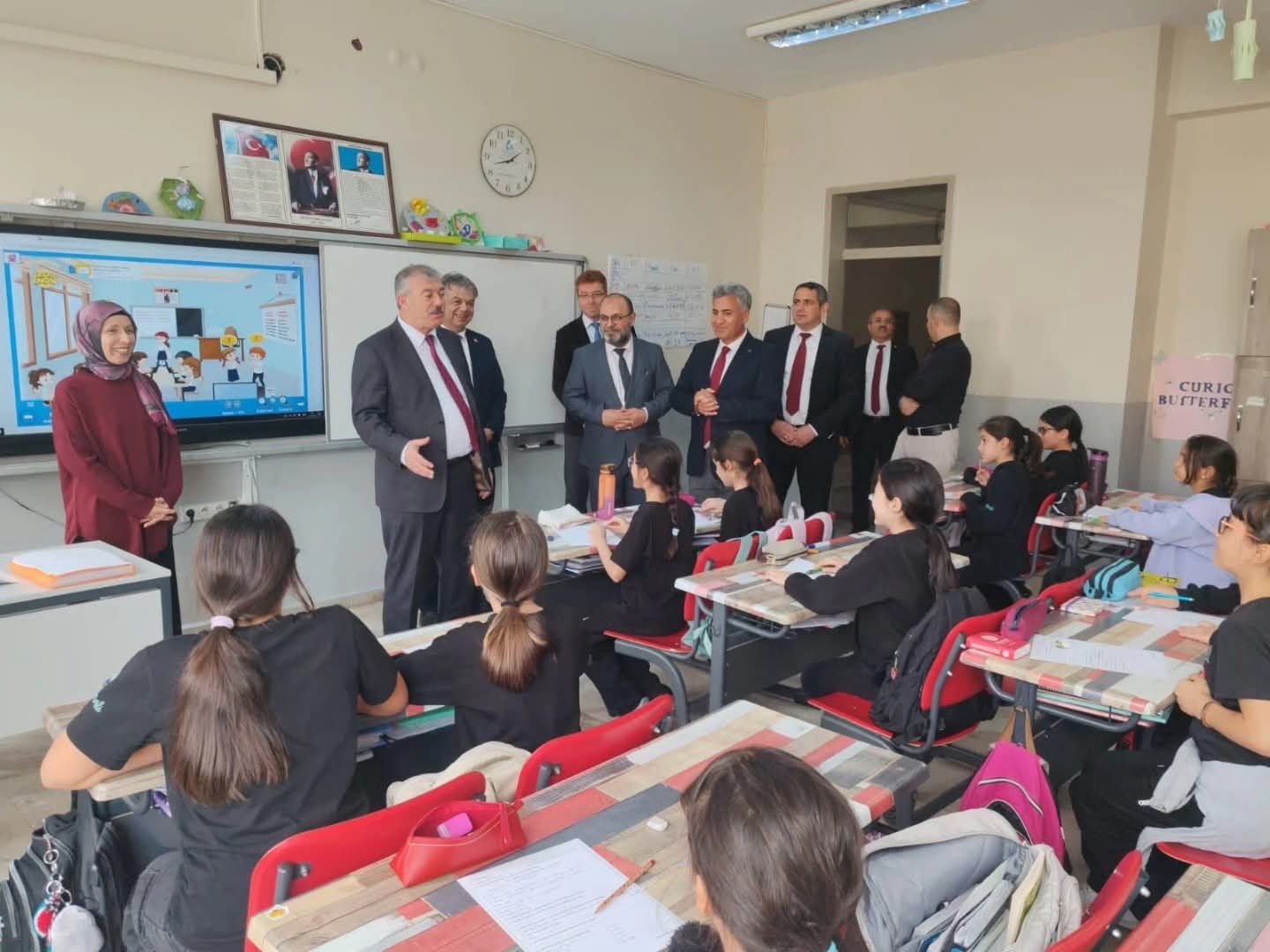 Nazilli'de okullara üst düzey ziyaret