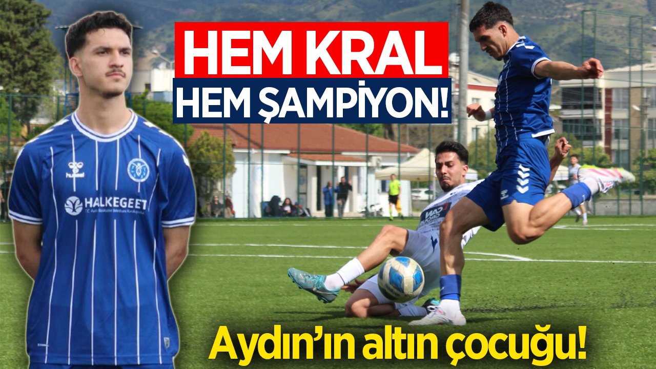 Hem kral, hem şampiyon! Aydın'ın altın çocuğu: Mehmet Eren Dağbaşı!