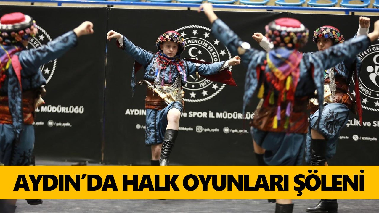 Aydın’da halk oyunları şöleni