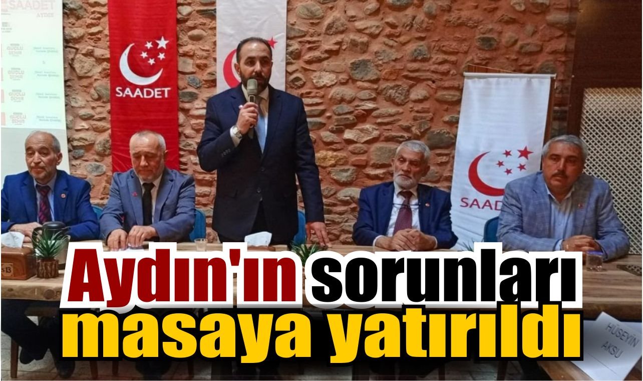 Aydın’da Ortak Akıl Çalıştayı ile yerel sorunlar masaya yatırıldı