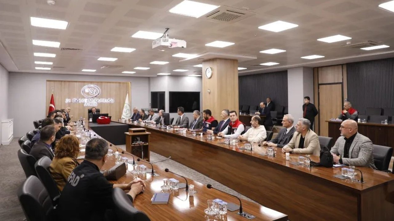 Aydın'da Tarımsal Kuraklık Toplantısı 2