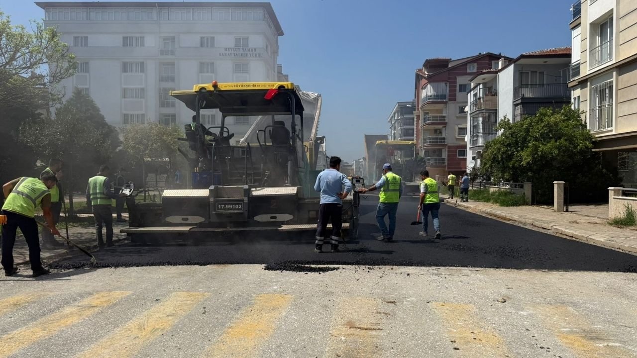 Aydın’da Yol Çalışmaları Hız Kesmiyor3