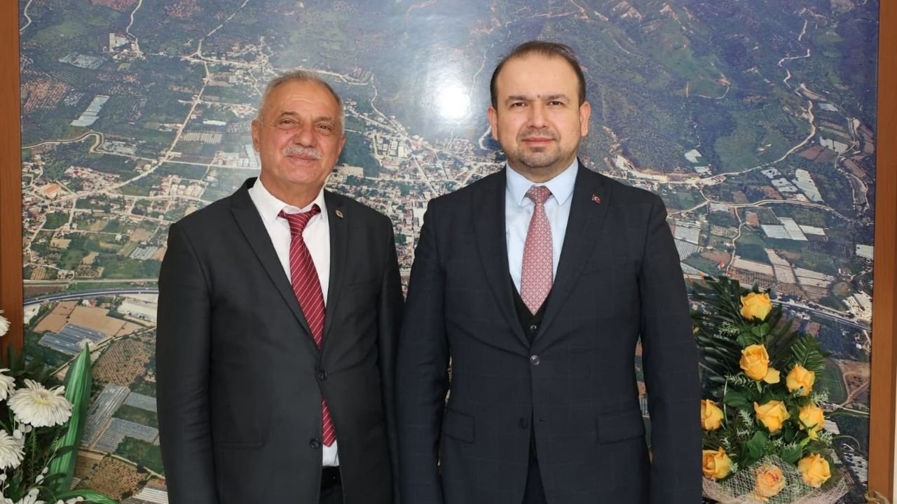 Başkan Yıldırımkaya, Müdür Şenkul'u Ağırladı