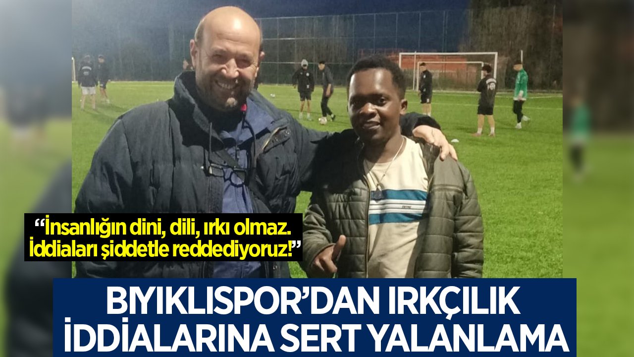 Bıyıklıspor'dan ırkçılık iddialarına sert yalanlama!