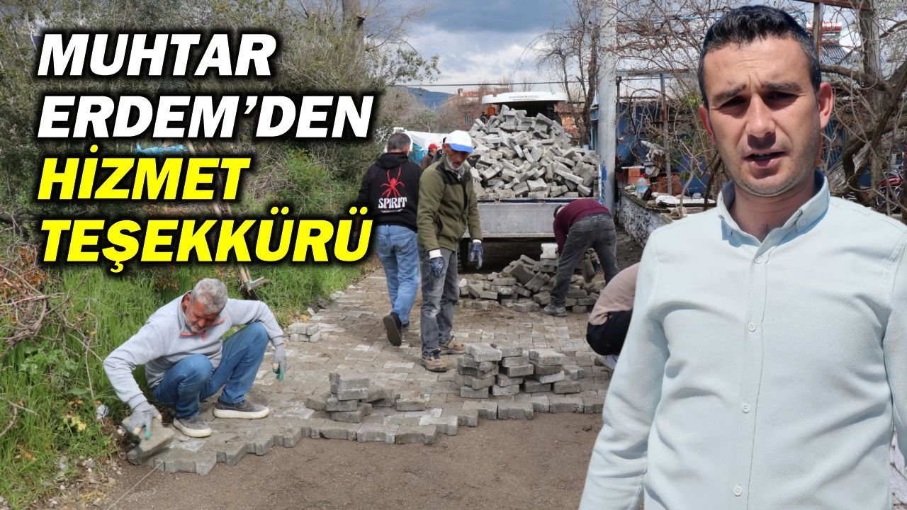 Bozdoğan Akçay Mahallesi'nde yollar yenilendi