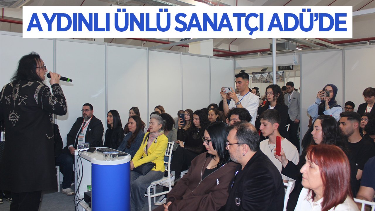 Efsane müziklerin sahibi Aydınlı Gökhan Kırdar’dan ADÜ’de farkındalık dersi