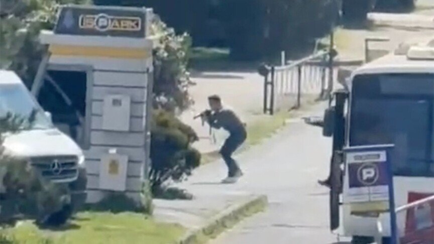 İsrail Başkonsolosluğu Önünde Çatışma2