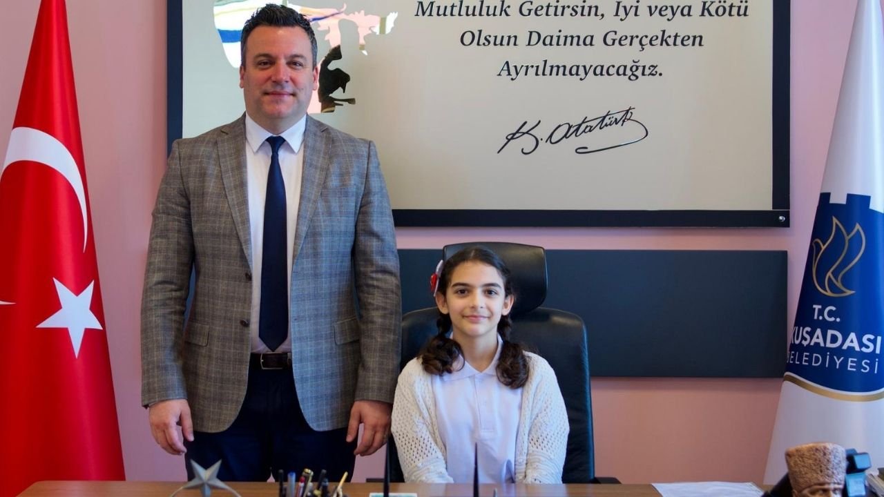 Kuşadası Belediyesi 23 Nisan’da Anlamlı Devir Teslim Yaptı