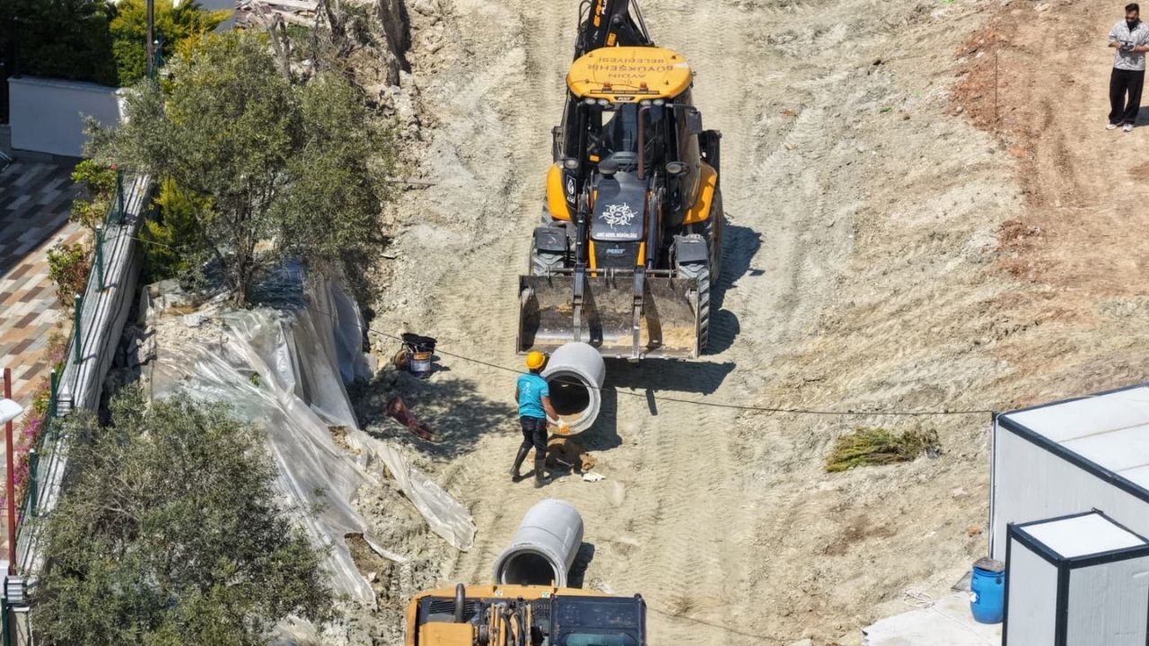 Kuşadası Soğucak’ta Altyapı Yatırımı Başladı2