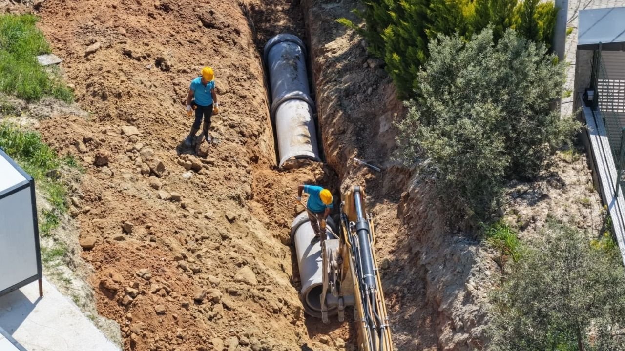 Kuşadası Soğucak’ta Altyapı Yatırımı Başladı3