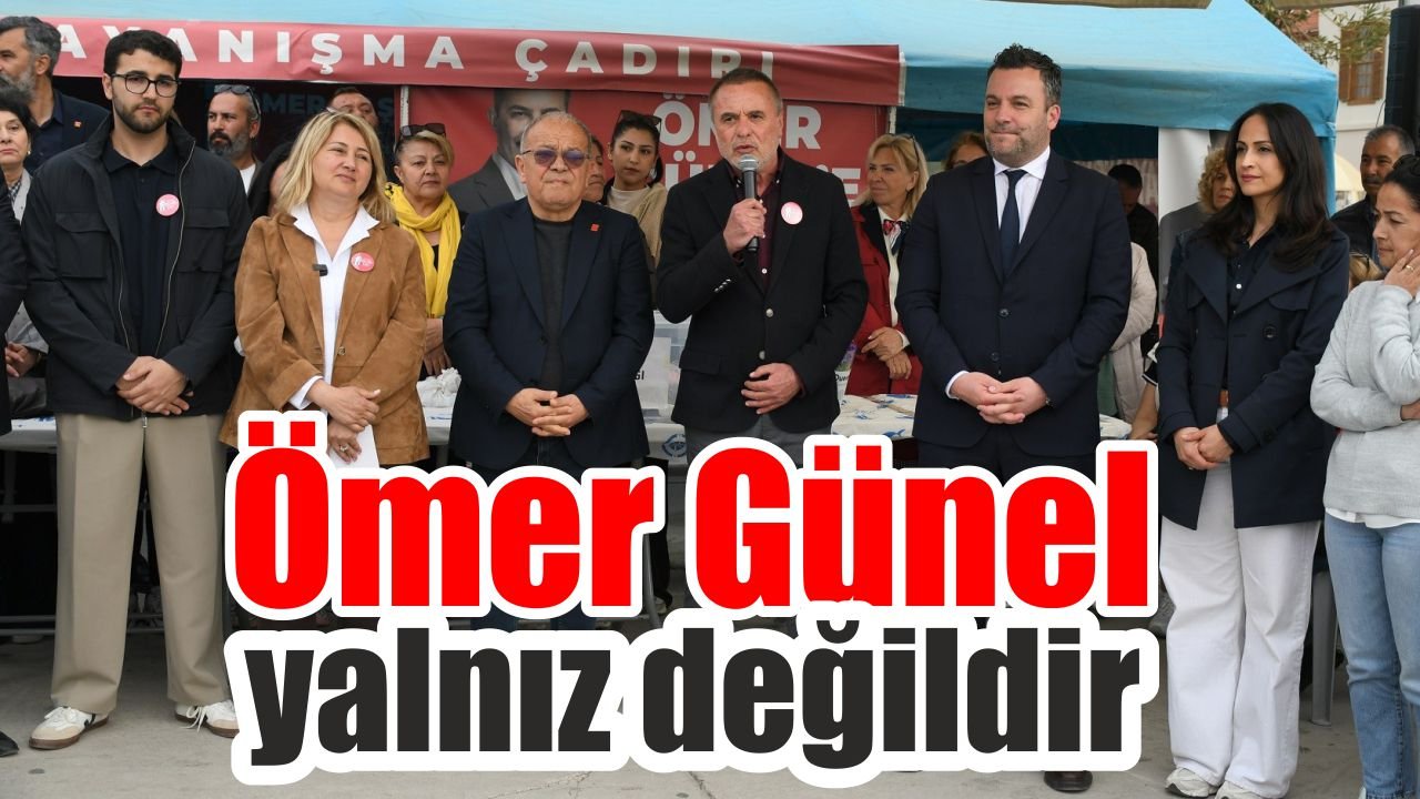 Kuşadası’nda Ömer Günel’e destek devam ediyor