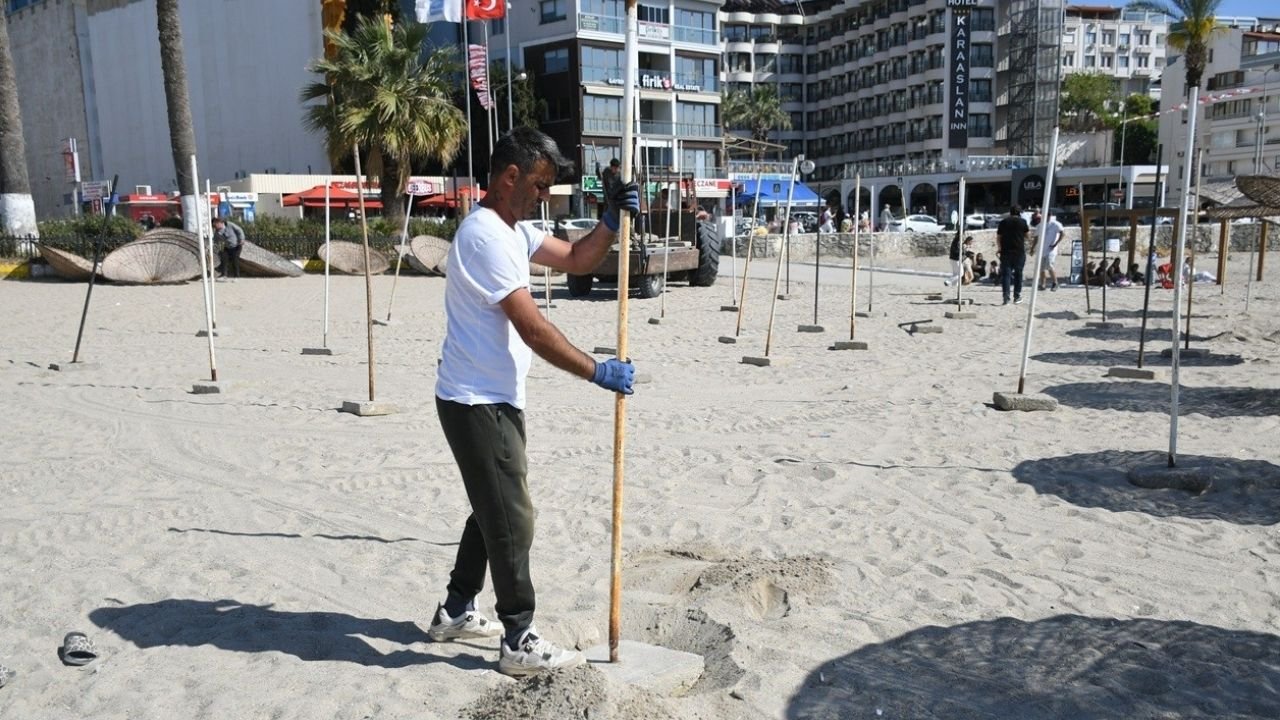 Kuşadası’nda Tatilciler Için Plajlar Modernize Ediliyor2