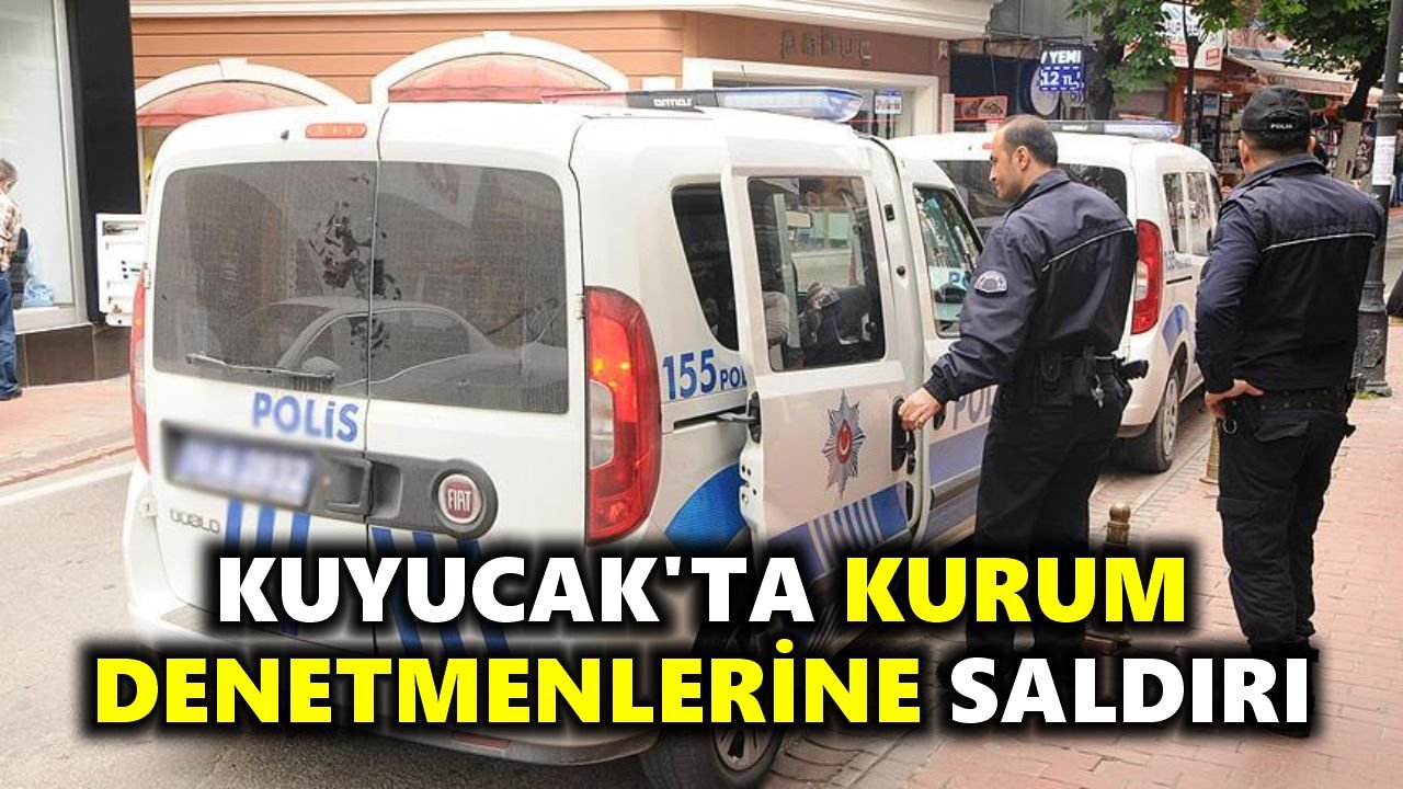 Kuyucak'ta kurum denetmenlerine saldırı