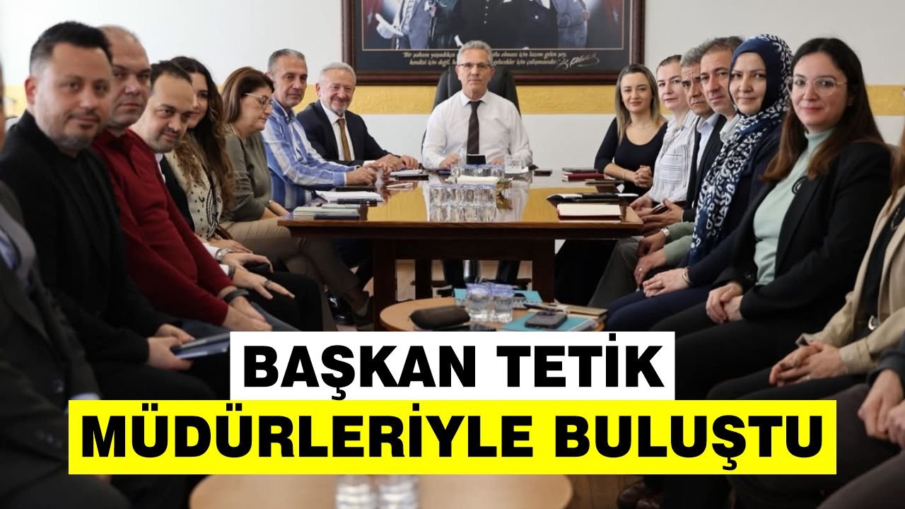 Nazilli Belediyesi'nde istişare toplantısı