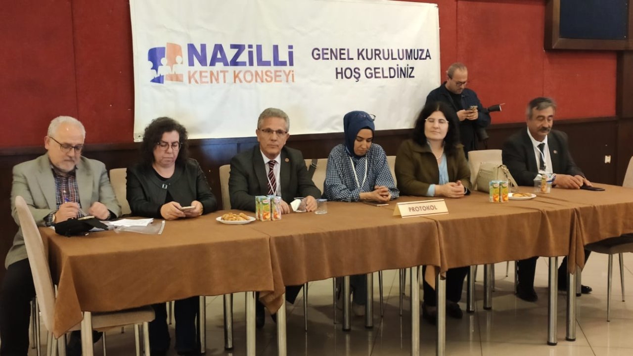 Nazilli Kent Konseyi Başkanlığına Muhtar Yalın Seçildi 2