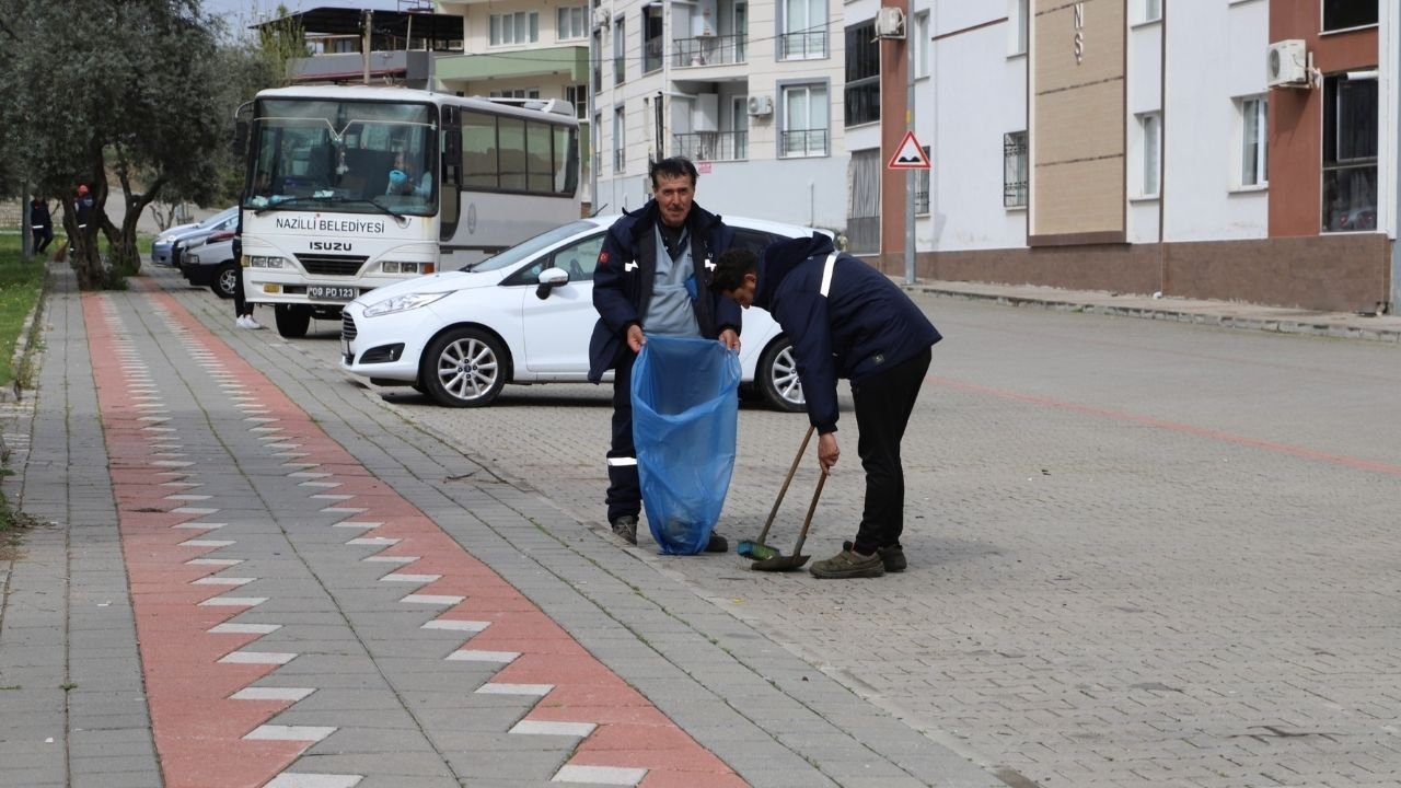 Nazilli Sokaklarında Hijyen Atağı Başladı