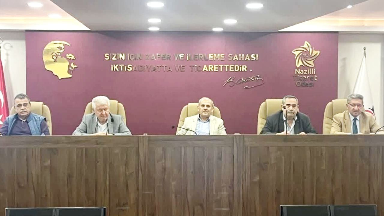 Nazilli Ticaret Odası'nda Plaket Töreni1