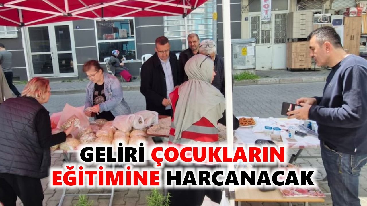 Nazilli'de anlamlı kermes: Geliri çocukların eğitimine harcanacak