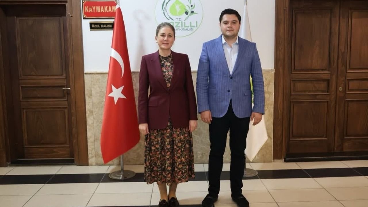 Nazilli’de Ülkücülerden Kaymakam Kan'a Ziyaret 1