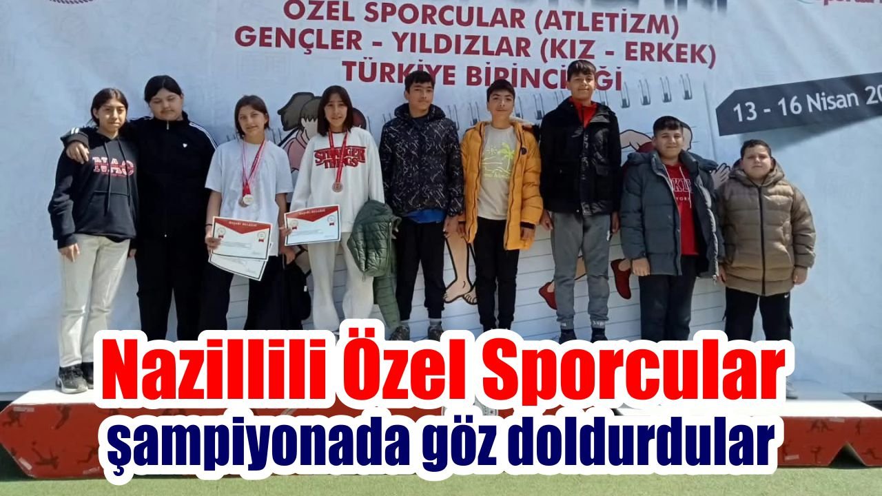 Nazilli'nin özel öğrencileri göğsümüzü kabarttı