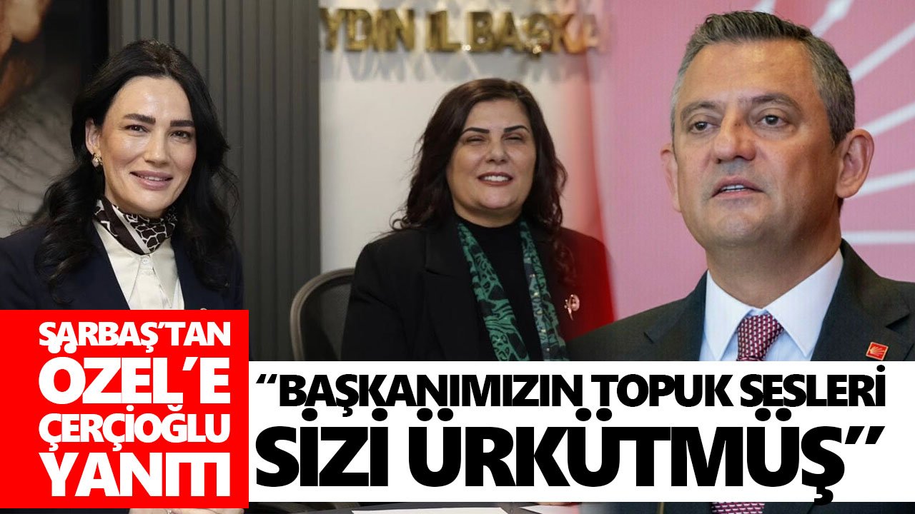 AK Parti'li Sarıbaş’tan CHP lideri Özel’e Çerçioğlu yanıtı