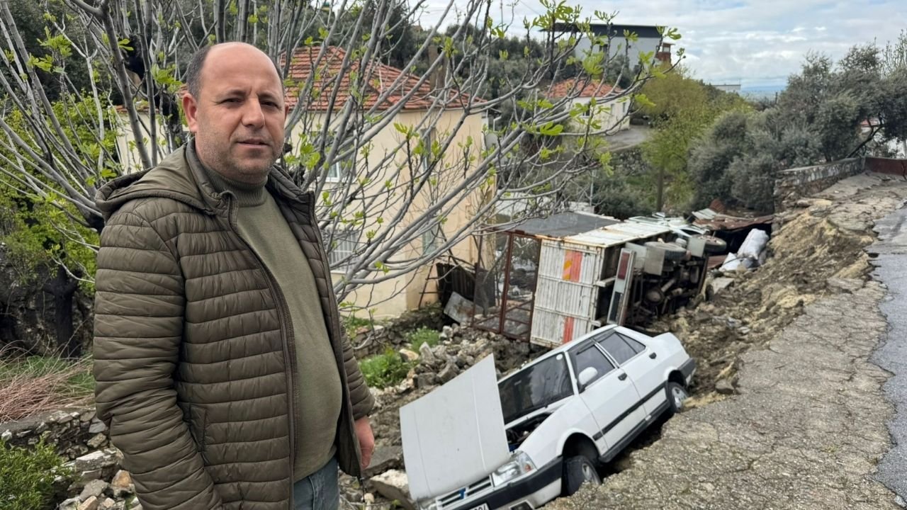 Söke’de Şiddetli Yağış Sonrası Istinat Duvarı Çöktü3