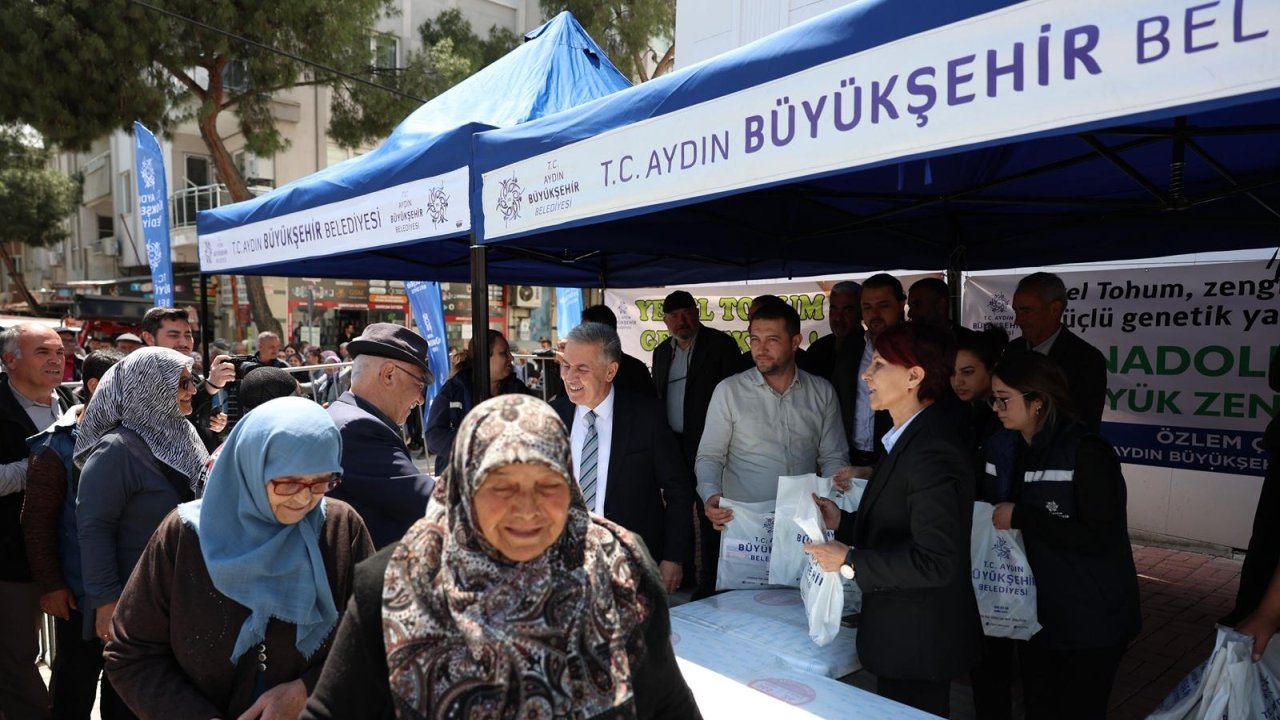 Sultanhisar Ve Buharkent'te Fide Kuyruğu 1