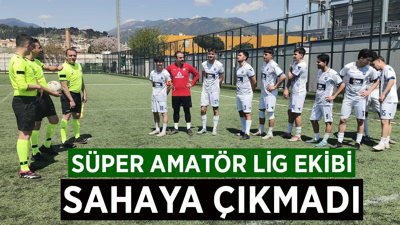 Süper Amatör Lig ekibi hükmen mağlup oldu