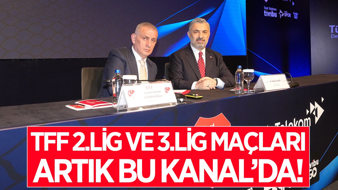 Sürpriz anlaşma duyuruldu! Alt lig maçları artık bu platformda