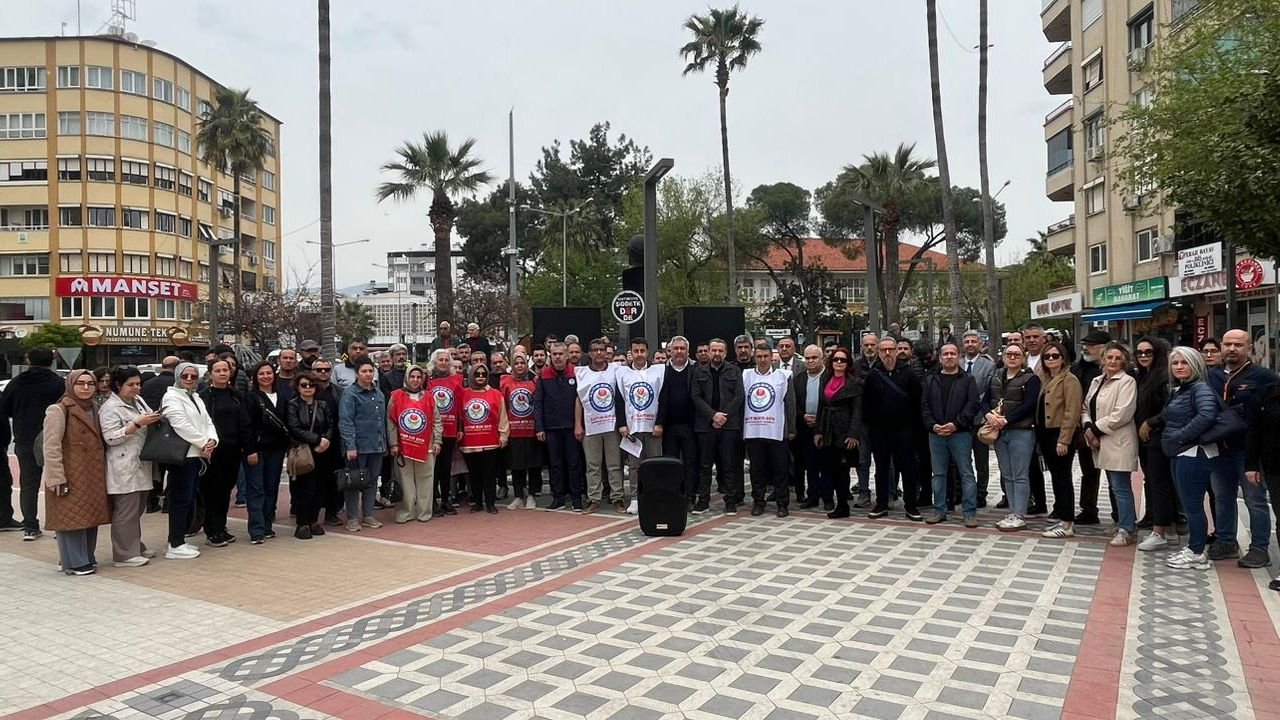 Türk Eğitim Sen Nazilli'den Ses Yükseltti1