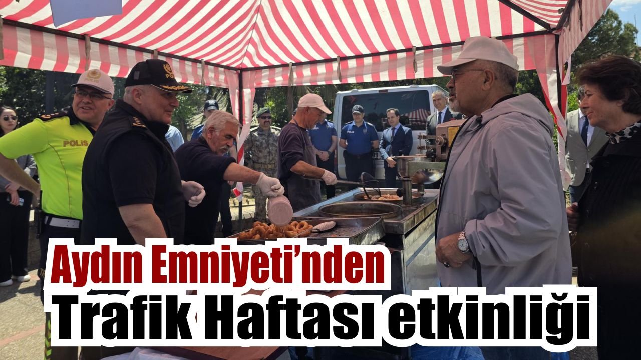 Aydın Emniyeti’nden Trafik Haftası etkinliği