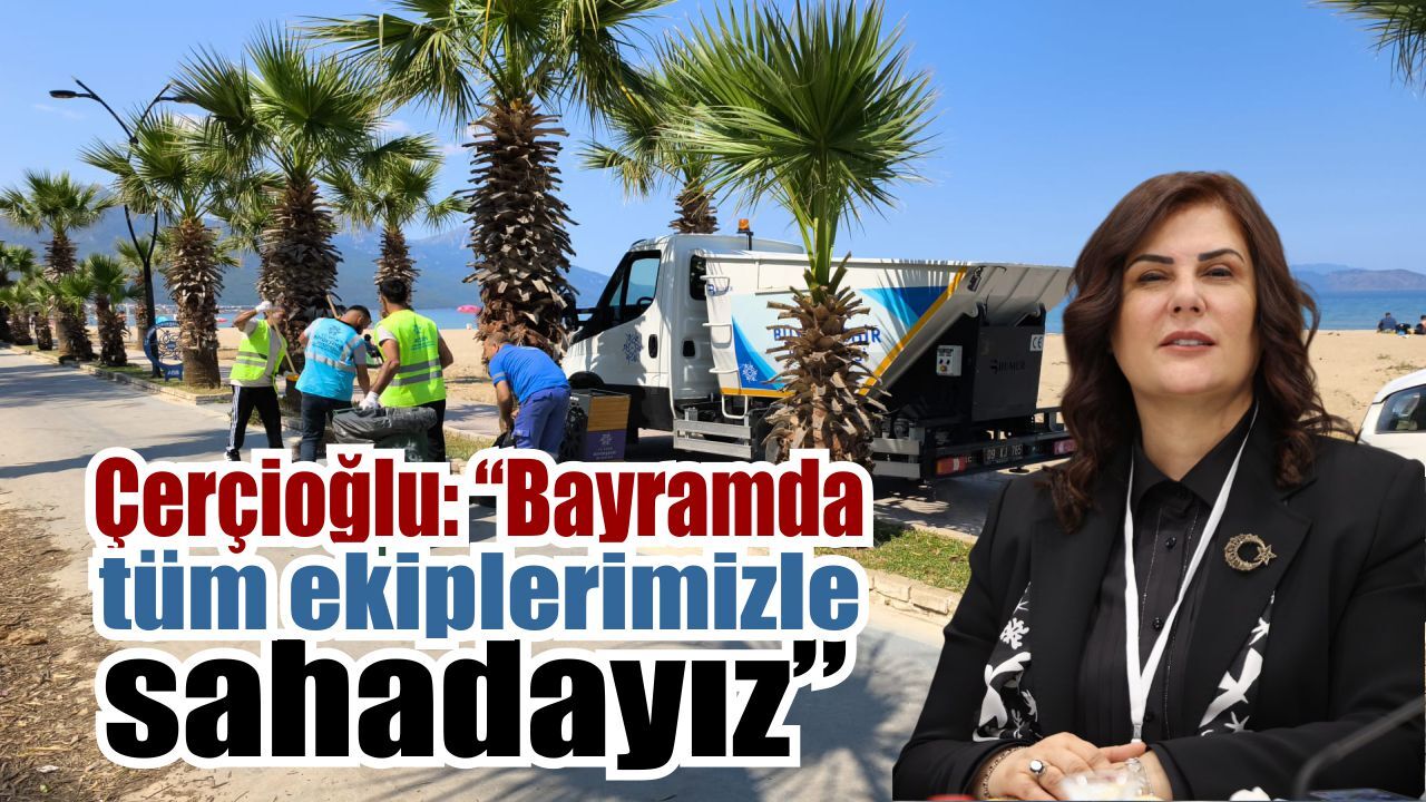 Aydın’da bayram boyunca hizmet mesaisi