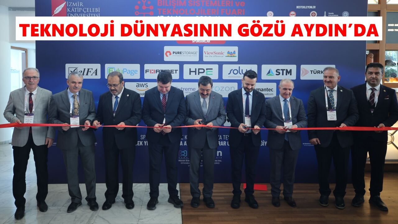 Aydın'da "Bilişim Sistemleri ve Teknoloji Fuarı" başladı