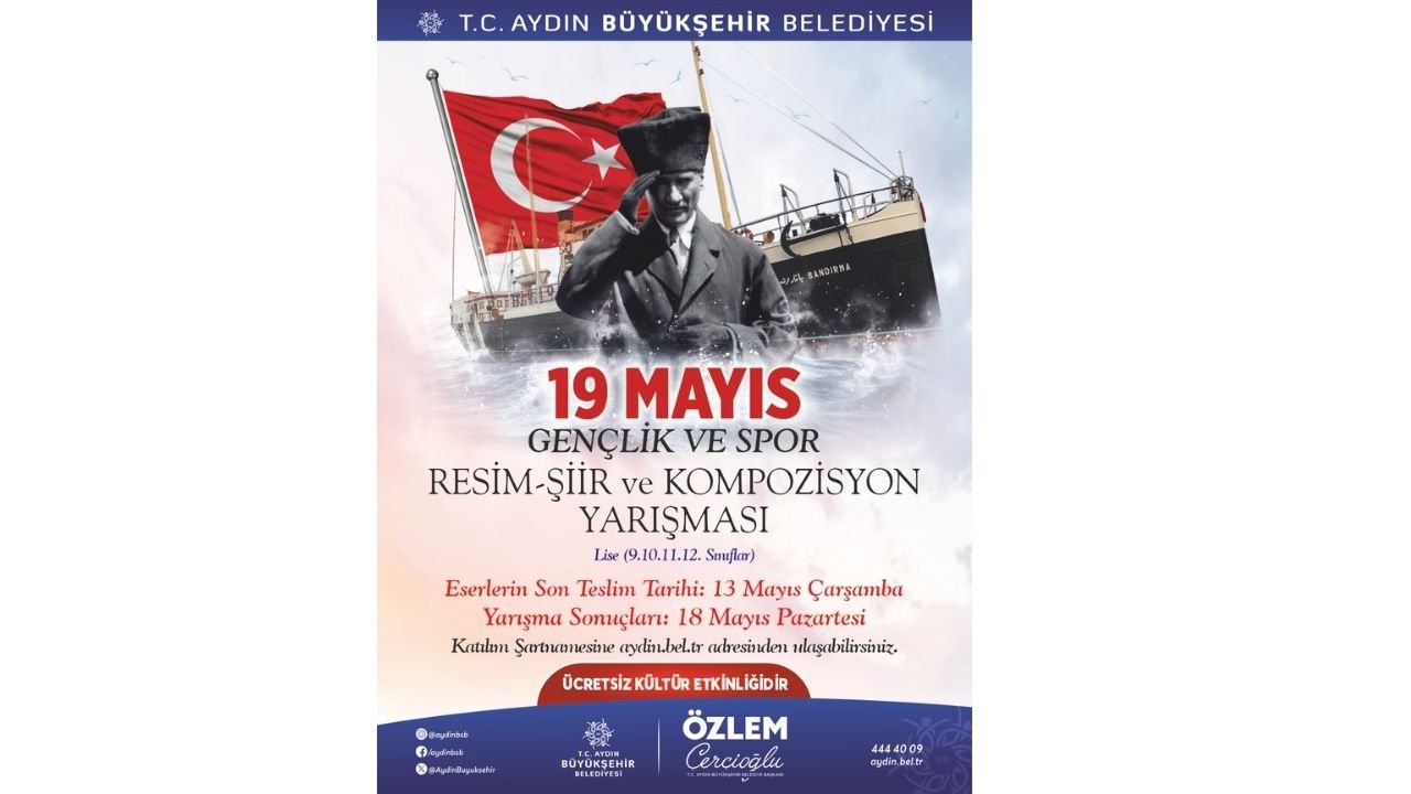 Aydın’da Gençlik Ve Spor Temalı Yarışma