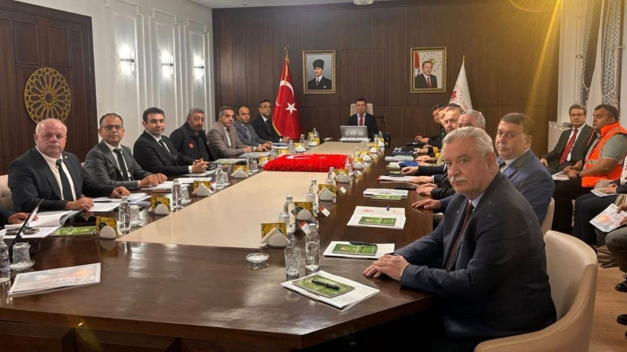 Aydın'da Orman Yangını Toplantısı01