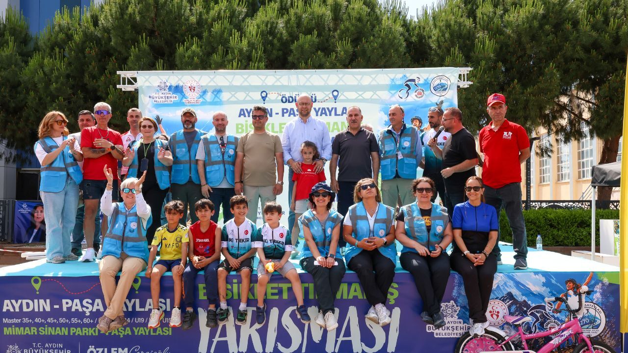 Aydın’da Pedallar Zirve Için Döndü1
