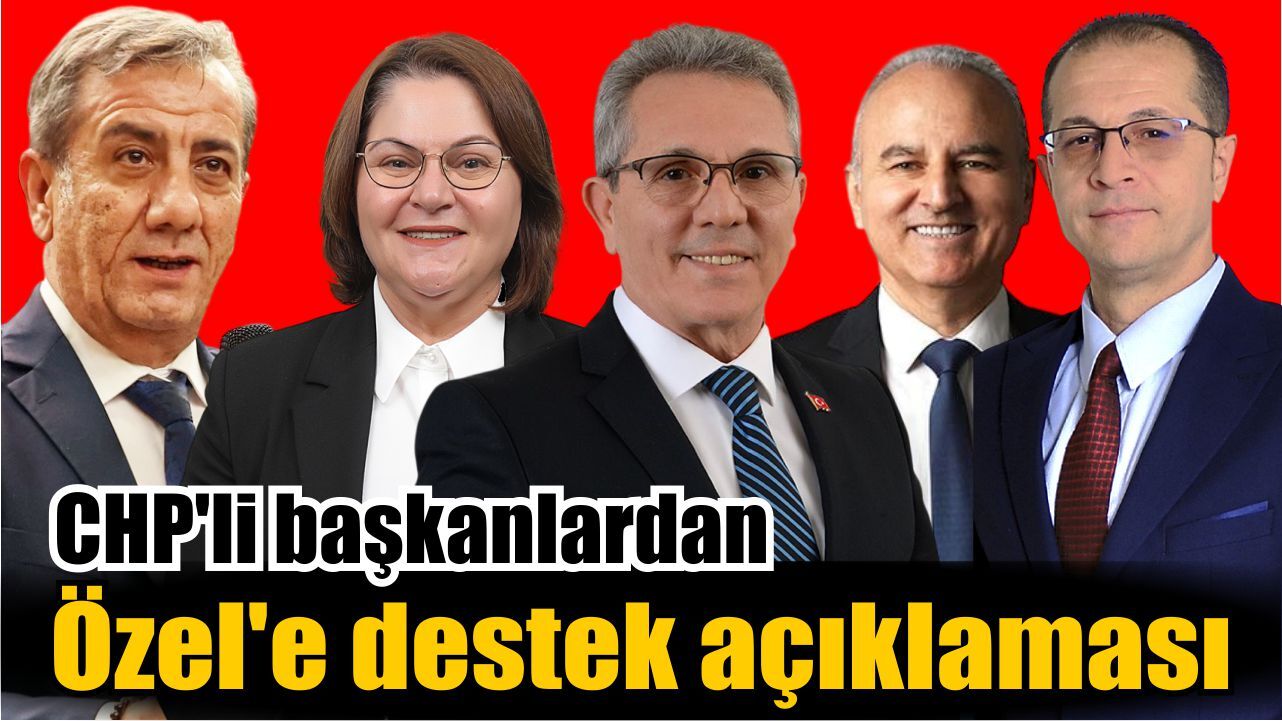 Aydın’dan Özgür Özel’e tam destek