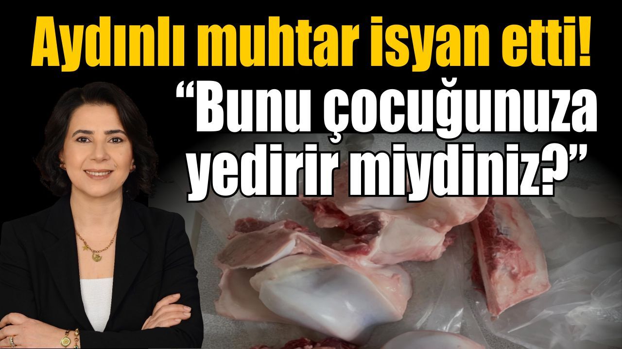 Aydınlı Muhtar’dan kurban payı isyanı