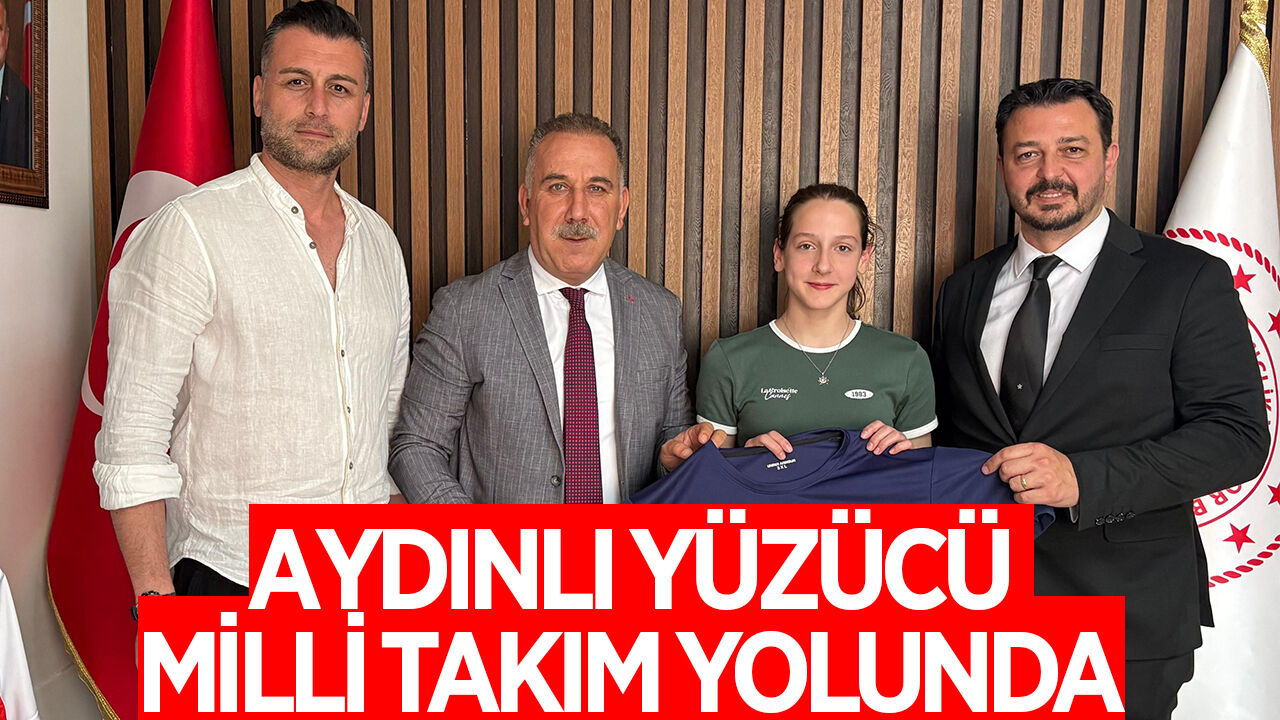 Aydınlı yüzücü, Milli Takım yolunda