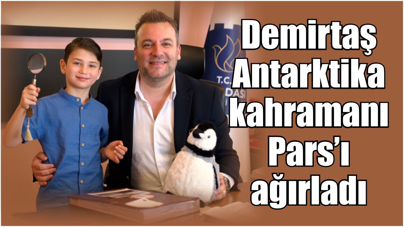 Başkan Vekili Demirtaş minik kaşifi ağırladı
