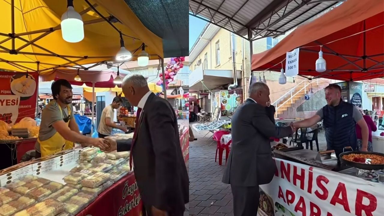 Başkan Yıldırımkaya Panayırda Vatandaşla Buluştu