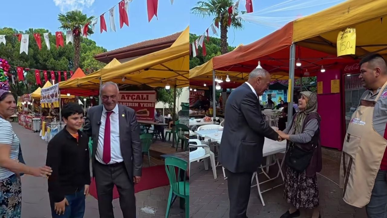 Başkan Yıldırımkaya Panayırda Vatandaşla Buluştu1