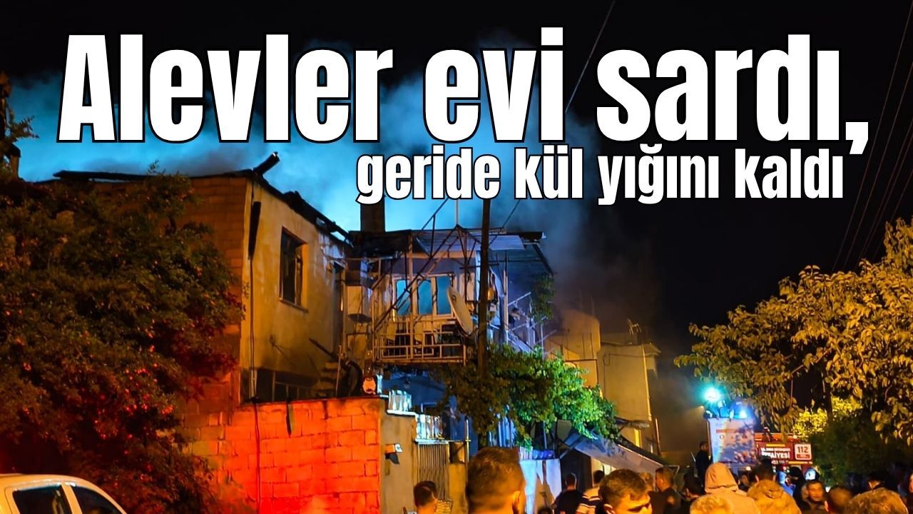 Bozdoğan’da korku dolu anlar