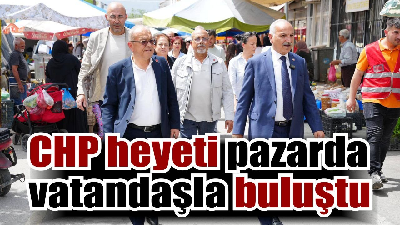 CHP heyeti Germencik’te vatandaşlarla buluştu