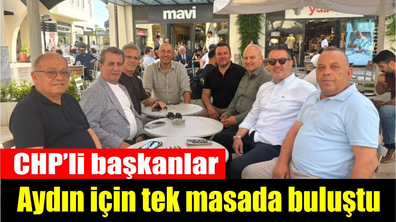 CHP’li belediye başkanlarından ortak buluşma