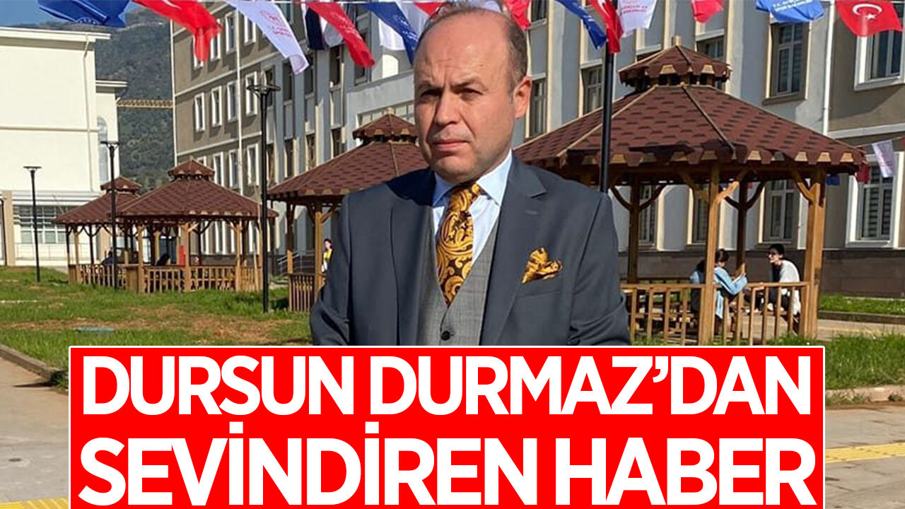 Yenipazar'ın müdürü Durmaz'dan sevindiren haber