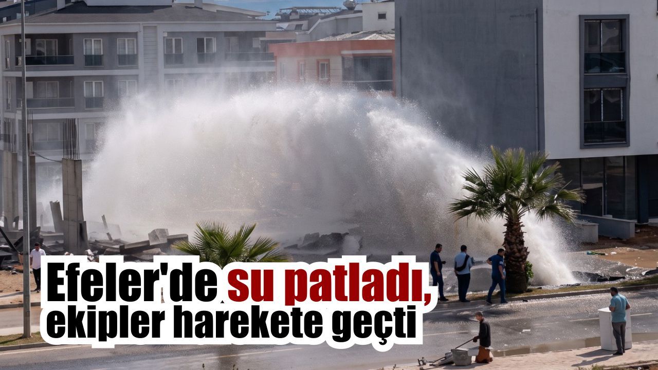Efeler’de ekipler seferber oldu