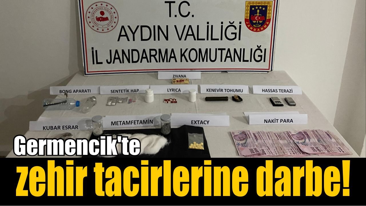 Germencik’te uyuşturucu operasyonu: 5 gözaltı
