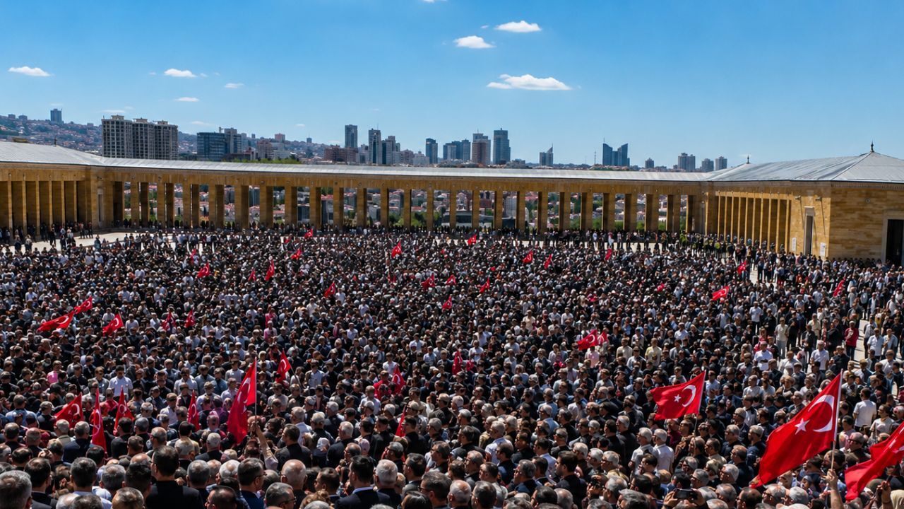 Güvenpark’tan Anıtkabir’e Tarihi Yürüyüş02